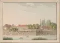 Friedrich August Kannegießer, Dresdens Festungswerke im Jahre 1811, 1822/1825, Aquarelle über Federzeichnung in Tusche auf gelblichem Bütten