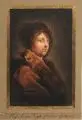Junger Mann mit Pelzmütze by Gustav Heinrich Naecke, 1800, Aquarell, sold Sep 2020