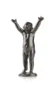 Hugo Lederer, Spielender Knabe, 1933, Bronze, dunkel patiniert
