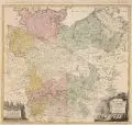 Franz Ludwig Güssefeld, Circuli Saxonici Inferioris, Kupferstiche, grenz- und flächenkoloriert, auf Bütten