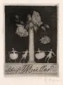 Georg Erler, Vier Exlibris. 1. Viertel 20. Jh