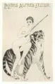 Max Klinger, Ex Libris Alfred Selter, 1919, Radierung mit Plattenton auf feinem Japan