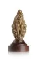 Georg Wrba, Mutter mit Kindern, 1928, Bronze, gegossen, hell grünlichbraun patiniert