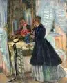 Ferdinand Dorsch, Am Spiegel, 1910, Öl auf Leinwand