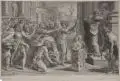 Nicolas Dorigny, Paulus praedicans in Areopago, Radierungen auf Bütten
