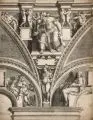 Giorgio Ghisi, Ezechiel, 1570/1575, Radierung auf Bütten