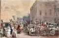 Franz von Lenbach, Deutscher Künstler, Königlicher Einzug in Berlin (?). 19. Jh