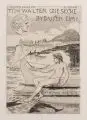 Max Klinger, Ex Libris Kommerzienrat Georg Giesecke