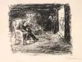 Max Liebermann, Rückkehr des jungen Tobias, 1920, Lithografie auf Bütten