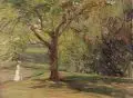 Richard Dreher, Park m[it] weisser Figur