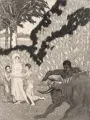 Max Klinger, Der Stier, 1915, Radierung mit Aquatinta auf "Van Gelder Zonen"-Bütten