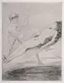 Max Klinger, Fine, 1915, Aquatintaradierung mit Plattenton auf Maschinenbütten