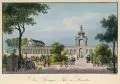 Das Zwinger Thor zu Dresden by Johann Carl August Richter, Um 1830, Umrissradierung, altkoloriert, auf Bütten, sold Sep 2019
