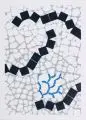 Dimitar Vasilev Diankov, MM 2000, 1999, Künstlerkalender mit zwölf Originaldruckgrafiken (zwei Farbholzschnitte, vier Radierungen, zwei Holzschnitte, zwei Algrafien und zwei Siebdrucke) von Dimitar Di