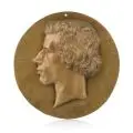 Félix François Roubaud, Jules Liebert, 1850, Bronze, gegossen, goldfarben patiniert