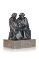 Ernst Barlach, Die lesenden Mönche II (Die Buchleser), 1921, Bronze, gegossen
