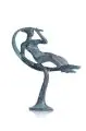 Wolfgang Friedrich, Kleine Woge, 2017, Bronze gegossen und partiell grün patiniert