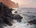 Karl Theodor Boehme, Capri (Golf von Sorrent), 1898, Öl auf Leinwand