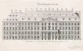 Christian Gottlieb Langwagen, Das Landhaus zu Dresden, 1779, Kupferstich auf Bütten
