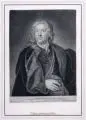 Bernhard Vogel, Henricus a Bunau, 1737, Schabkunstblatt auf Bütten nach einem Gemälde von J