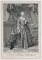 Johann Wilhelm Windter, Serenissima Princeps D. Magdalena Augusta Celsissimi Principis D. Friderici II., 1742, Kupferstich nach einem Gemälde von J