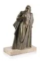 Paul Birr, Auferstehung, 1932, Bronze, dunkelbraun patiniert