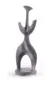 Christian Theunert, Tänzerin, 1953, Gips, dunkelgrau gefasst