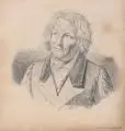 Hermann-Paul, Zwei Bildnisse der Christiane Wilhelmine Prölß/ Bildnis eines jungen Mannes/ Bildnis Bertel Thorvaldsen. Anfang 19. Jh./1844, Bleistiftzeichnungen auf verschiedenen Papieren