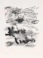 Carlfriedrich Claus, Für Lothar Lang zum 60. Geburtstag, 1988, Lithografien und eine Radierung auf Bütten