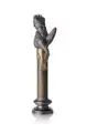 Albert Hrachi Vardanyan, Sitting woman, 2000, Bronze, gegossen, partiell grünlich patiniert und poliert