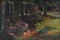 Karl Quarck, Sonne im Wald