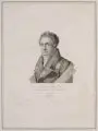 Julius Caesar Thaeter, Le Général Canicof, Radierung nach einer Zeichnung von Carl Christian Vogel von Vogelstein
