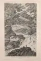Louis Joseph père Masquelier, Vue de la Cascade de Rotz-Loch, Kupferstich auf Bütten nach einer Zeichnung von Balthasar Anton Dunker