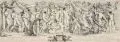 Adam Philippon, Bacchanal, 1646, Radierung und Kupferstich auf Papier nach einem römischen Relief