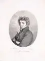Lorenz Quaglio, Alexandre Ventriloque, Lithografie auf Papier