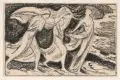 Walter Buhe, Verschiedene expressionistische Künstler, Zwölf figürliche Arbeiten. 1910er bis 1920er Jahre, Holzschnitte und eine Lithografie auf feinem Papier, überwiegend aus dem Kalender "Kunst und Leben" (Kunstverlag Fritz Heyder)