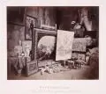 Franz Hanfstaengl, W. von Kaulbach's Atelier, Albuminabzüge, jeweils auf Untersatzkarton kaschiert