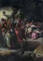 Cornelis de Baellieur d.Ä., Christus auf dem Weg nach Golgatha, 1628, Öl auf Holz