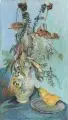 Hanns Oehme, Stilleben mit Mohnkapseln, Um 1930, Öl auf Leinwand