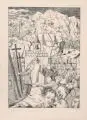 Johannes Wüsten, Der schmale Weg, 1932, Kupferstich auf Bütten