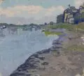 Julie Elsbeth von Paul, Pillnitz, Öl auf Leinwand