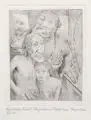 Kurt Beyerlein, Familie, 1920, Radierungen und Kaltnadel