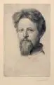 Georg Jahn, Selbstbildnis