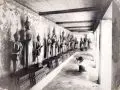 Robert Lenz, Buddha-Galerie des Wat Pho, Bangkok, Thailand (Gallery Budhas [sic] of Wat Poh), Um 1900, Silbergelatineabzug