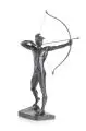 Ernst Moritz Geyger, Bogenschütze, Um 1902, Bronze, gegossen, schwarzbraun patiniert