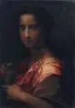 Julius Arthur Barth, Arthur Barth (zugeschr.), Maria Magdalena mit dem Salbgefäß (nach Andrea del Sarto), 1898, Öl auf Leinwand