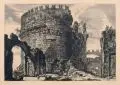 Giovanni Battista Piranesi, Sepolcro di Cecilia Metella