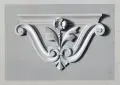 Walter Ulbricht, Zwei Architekturdetails und eine geometrische Studie, 1890-1891, Bleistiftzeichnungen und Kohlestift, weiß gehöht, partiell laviert