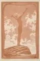 Fidus, Lichtgebet, 1913, Farblithografie auf Velin