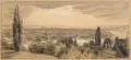 Georg Jahn, Blick auf Dresden von Oberloschwitz/ Wachwitz